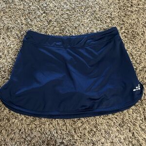 girls navy blue bcg skirt